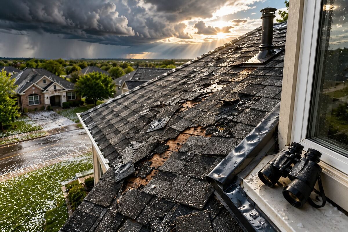 Storm damage roof assessment guide